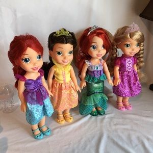 Disney Princess Dolls Lot